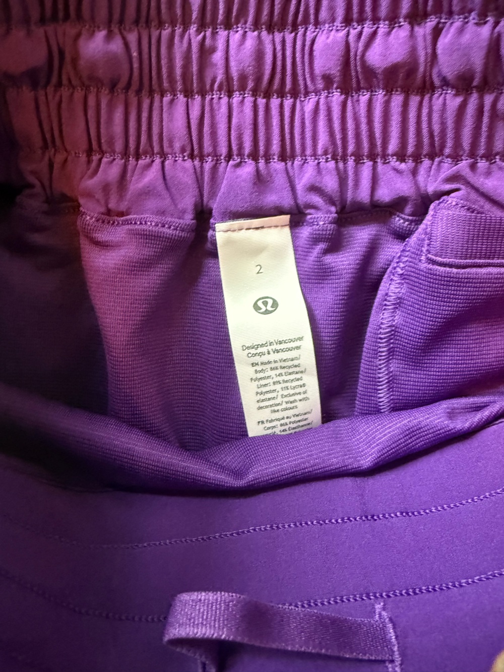 lululemon athletica Women's Athletic Shorts in Purple